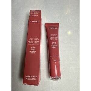 Laneige Glaze Craze Tinted Lip Serum Visibly Plump & High Shine Peach Glaze